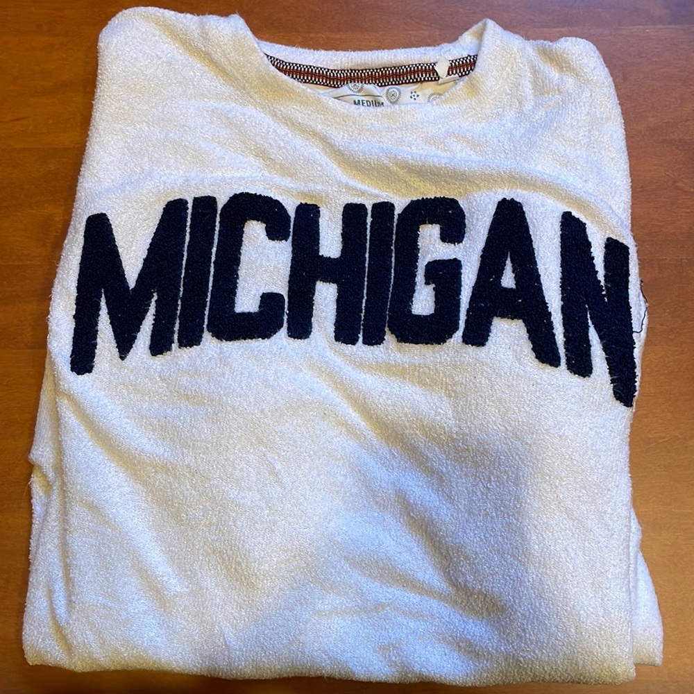 Michigan sweatshirt